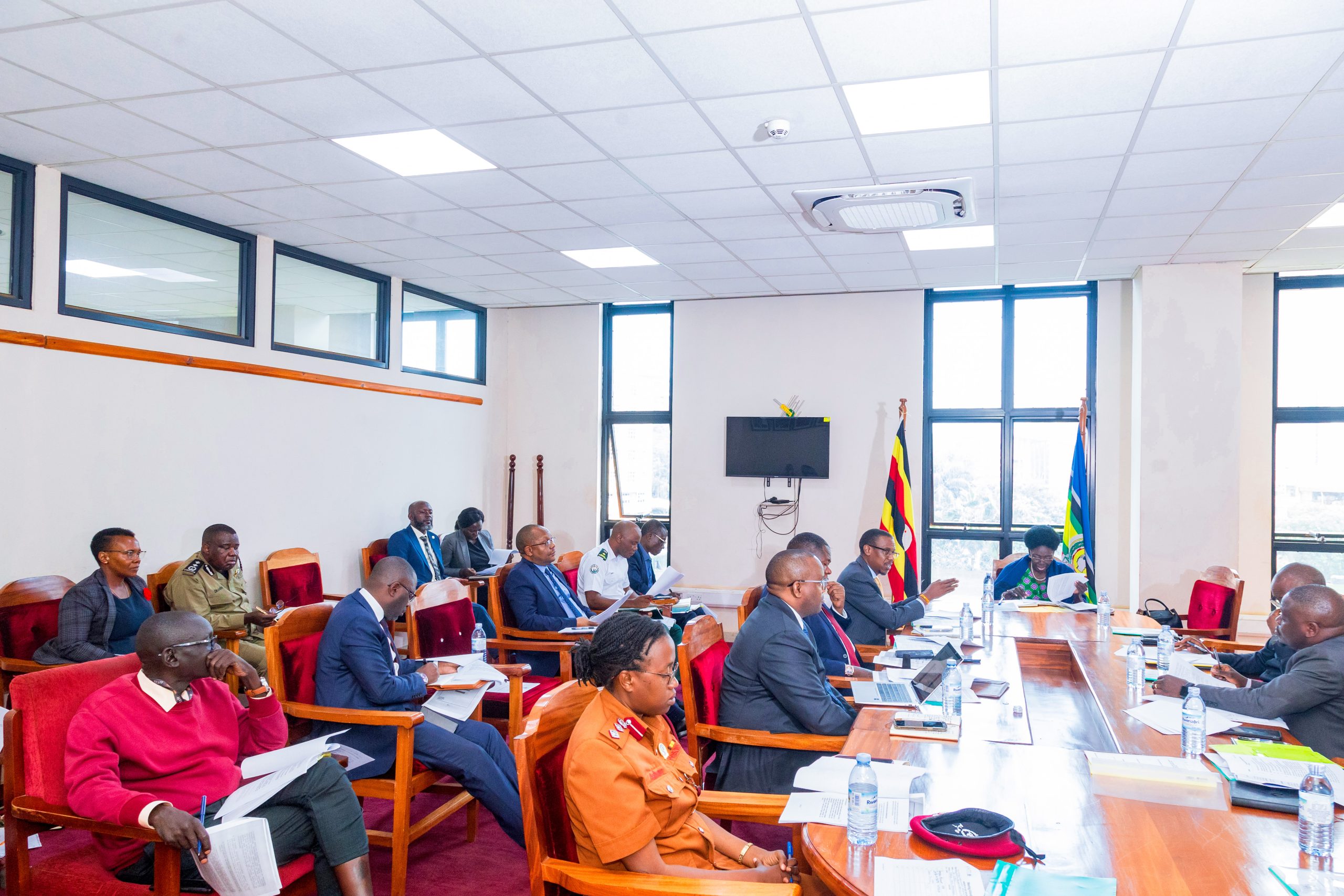 Senior officials from different MDAs during the Preparatory meeting.