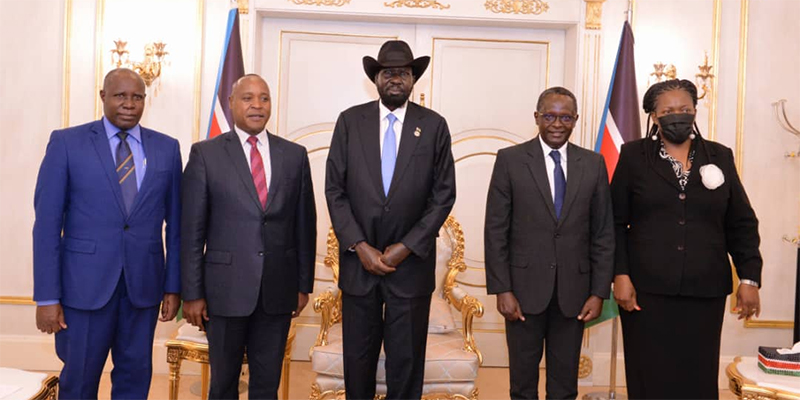 EAC Secretary General pays courtesy call on President Salva Kiir Mayardit