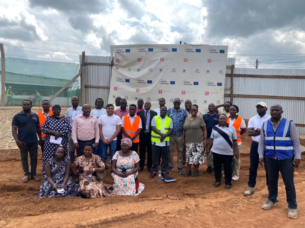 MEACA Joins Multi-Agency Inspection of Elegu Gender Responsive and Climate Resilient Market
