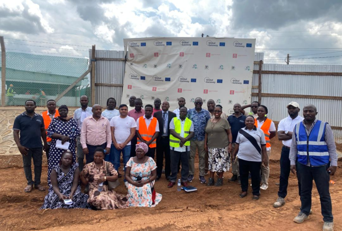 MEACA Joins Multi-Agency Inspection of Elegu Gender Responsive and Climate Resilient Market